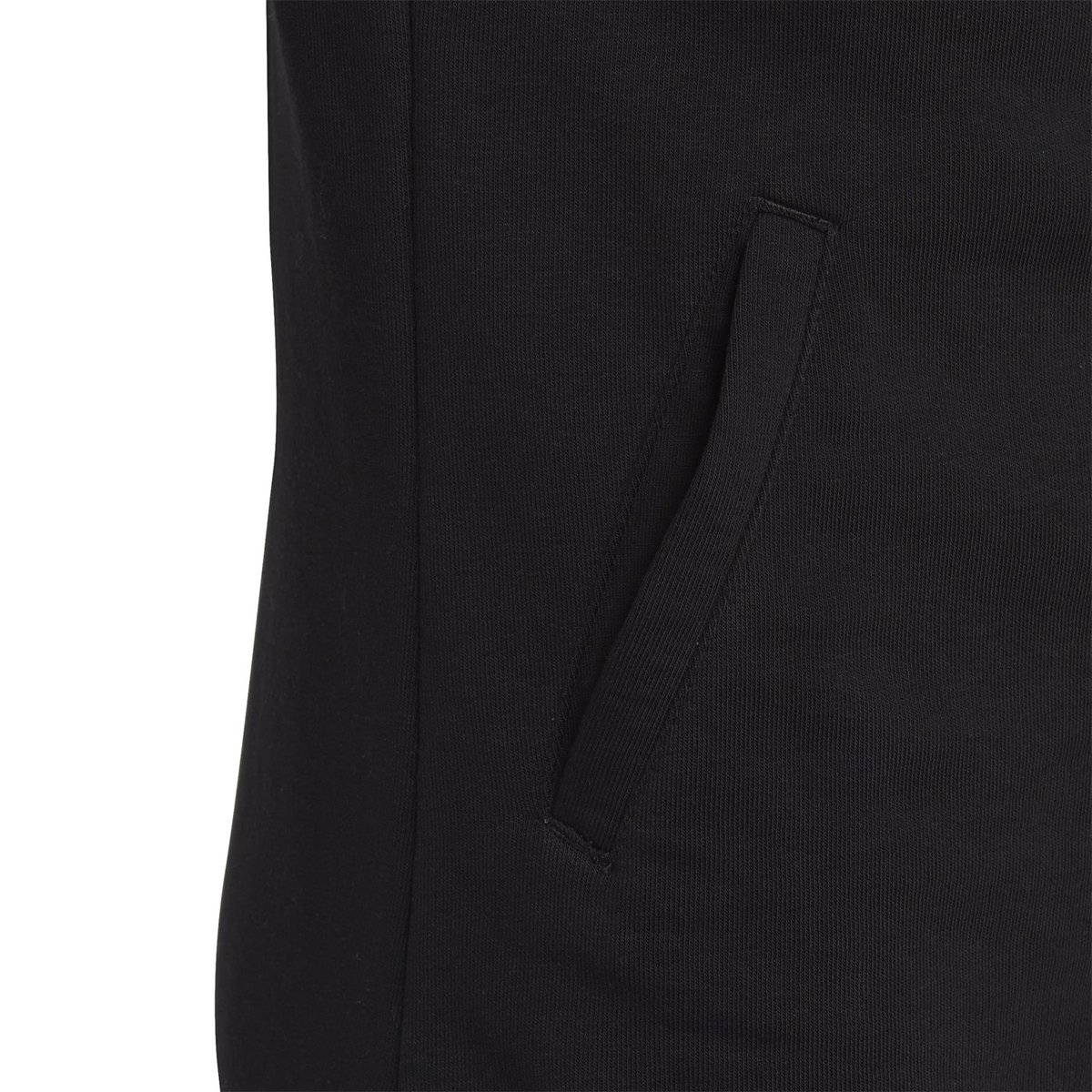 Essentials Girls 3 Stripes Zip Track Top Hoodie