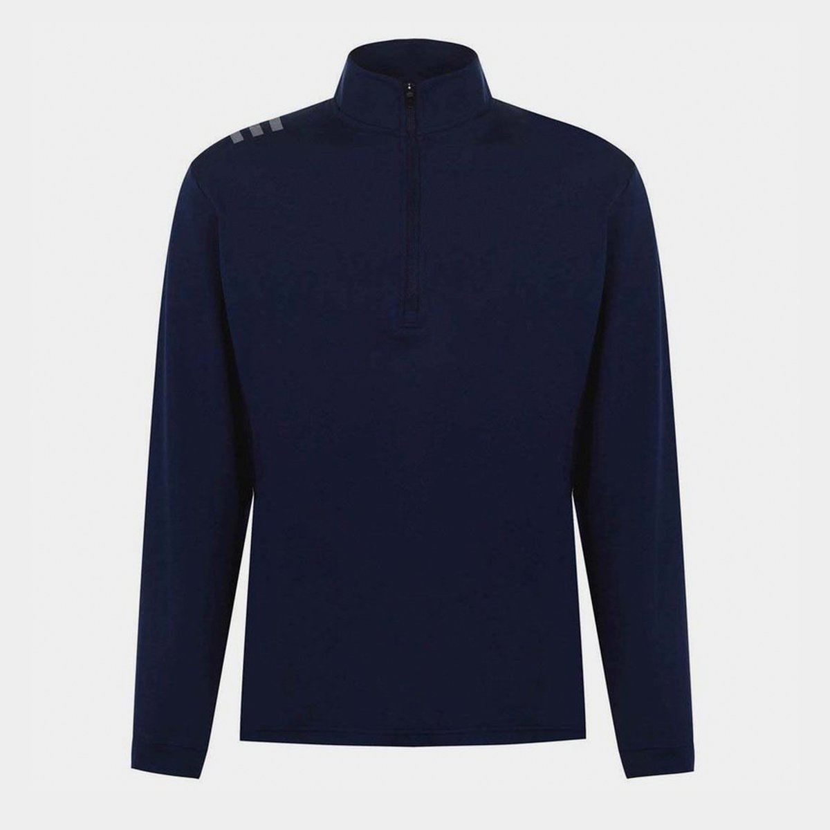 3 Stripe Zip Top Mens
