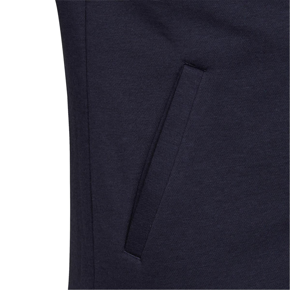 Essentials Girls 3 Stripes Zip Track Top Hoodie