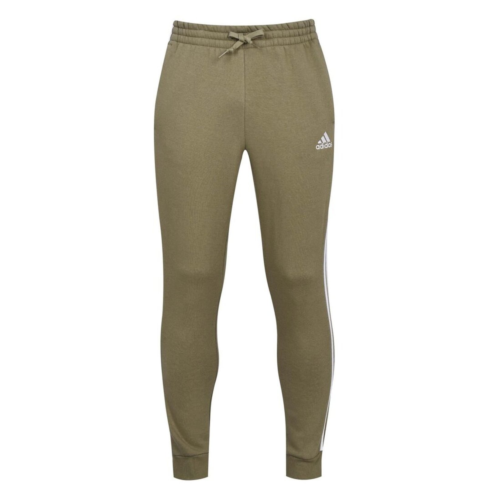 Fleece Tapered Cuff 3 Stripes Joggers