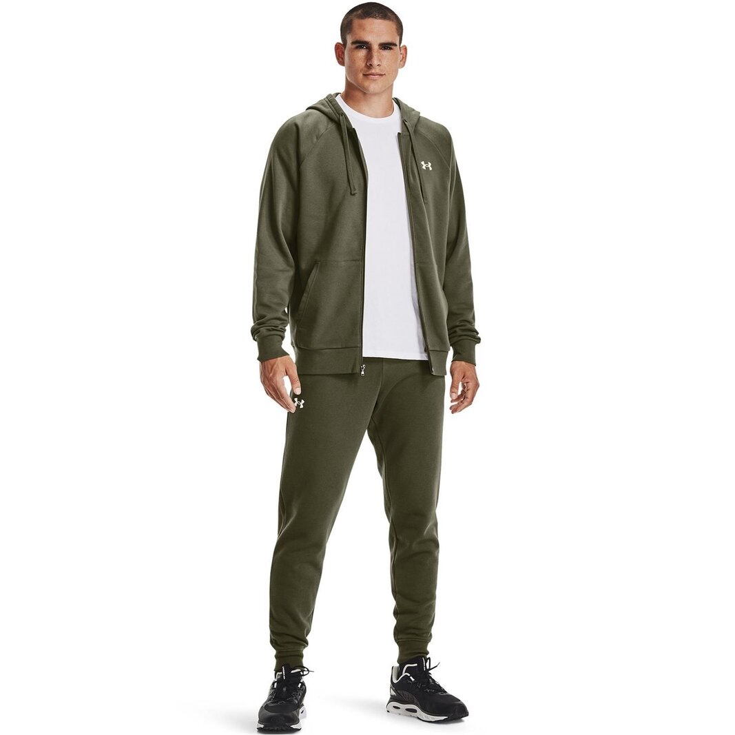 UA Rival Fleece Full Zip Hoodie Mens
