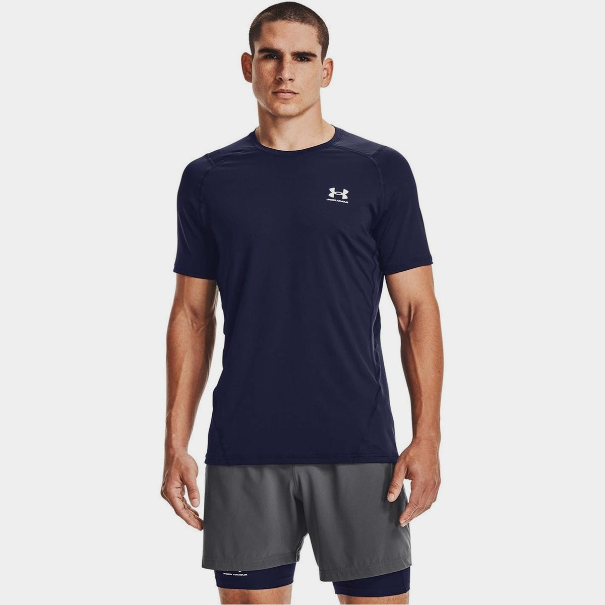 HeatGear® Fitted Short Sleeve Mens