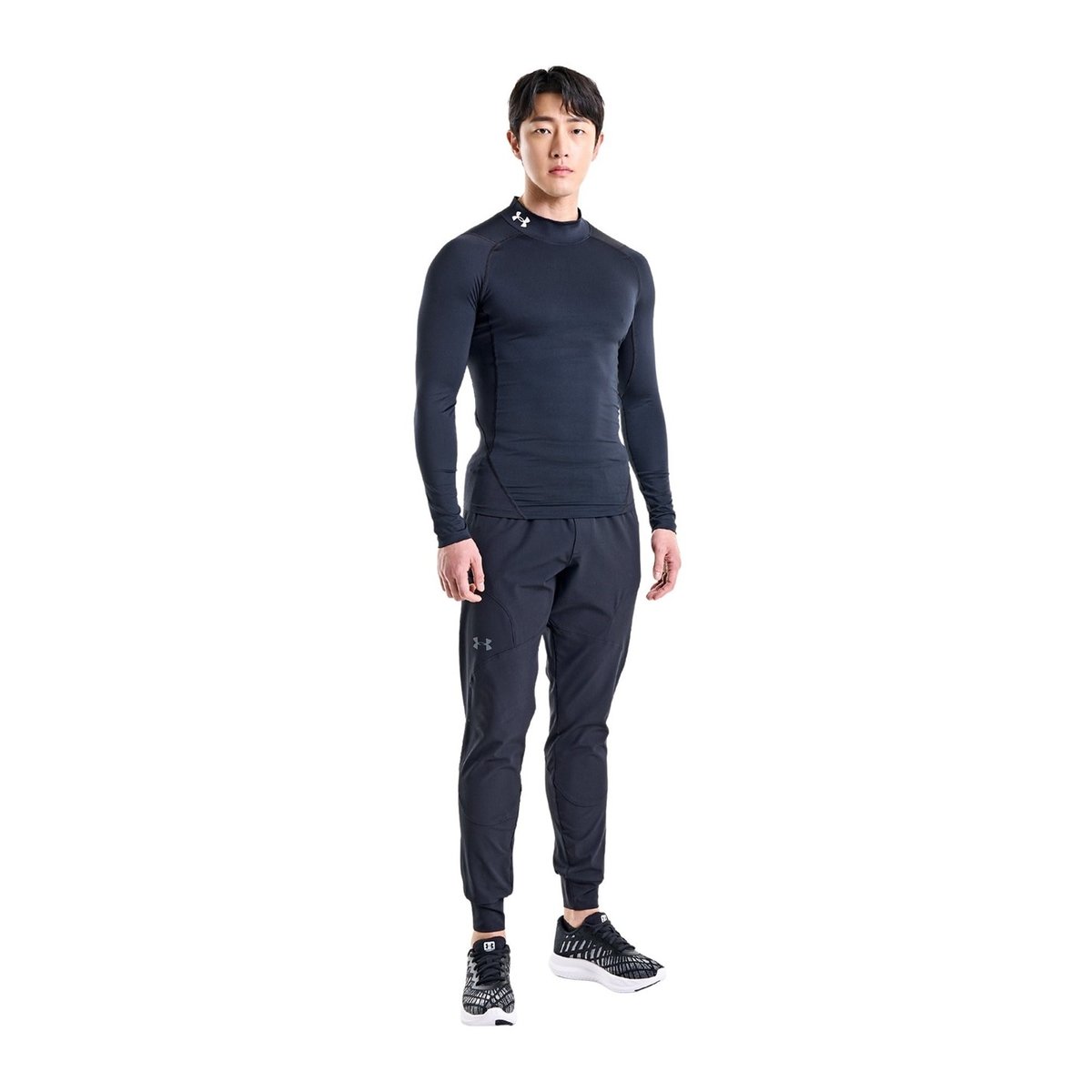 Armour HeatGear® Mock Long Sleeve Mens
